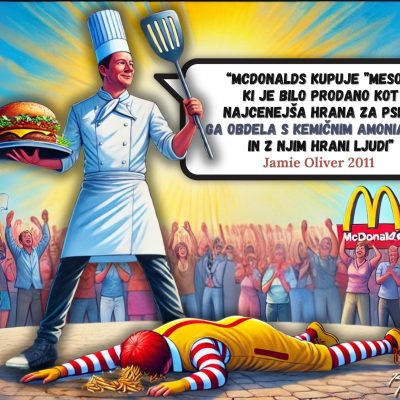 Jamie Oliver proti McDonald’su – resnica o mesu, ki so nam ga prodajali!