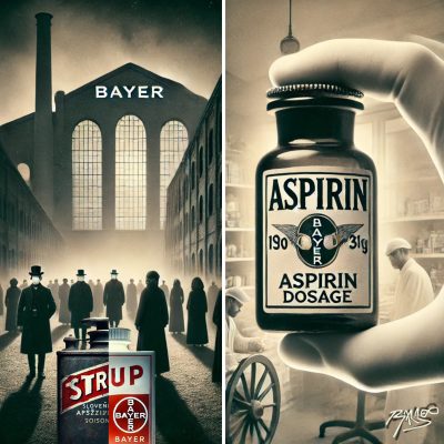ASPIRIN: BELO ZDRAVILO, TEMNA ZGODOVINA, BAYER